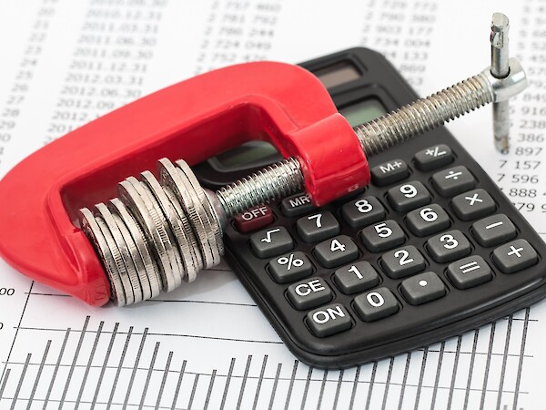 calculator and lock