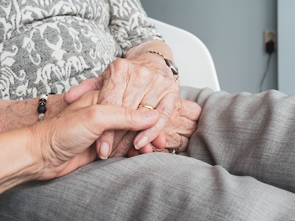 Holding hands