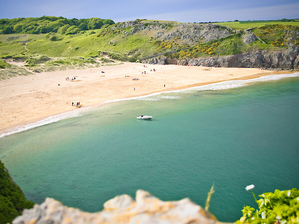 Barafundle Beach - By User:JKMMX