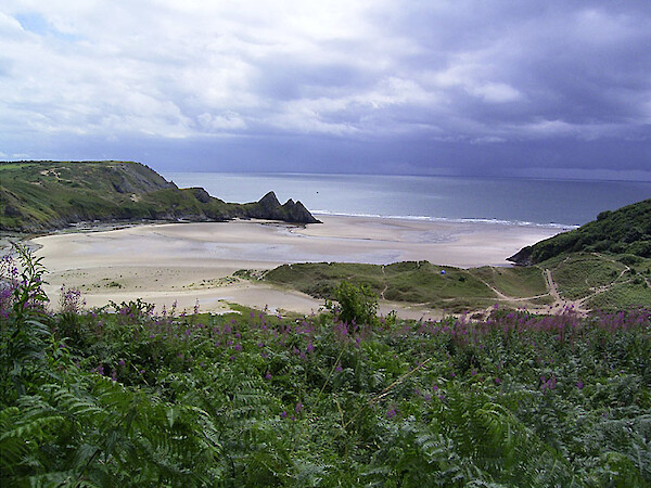Three Cliffs Bay - By Rainer Boettchers